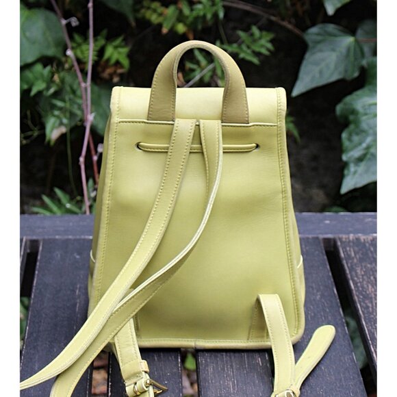 Coach Vintage - LIME Daypack Backpack 9960 - USA 1997 - Picture 2 of 15